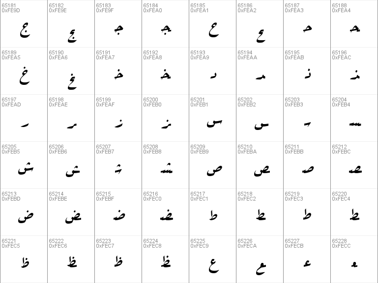 Download Free B Arabic Style Font, Free BArabics.ttf Regular Font For ...